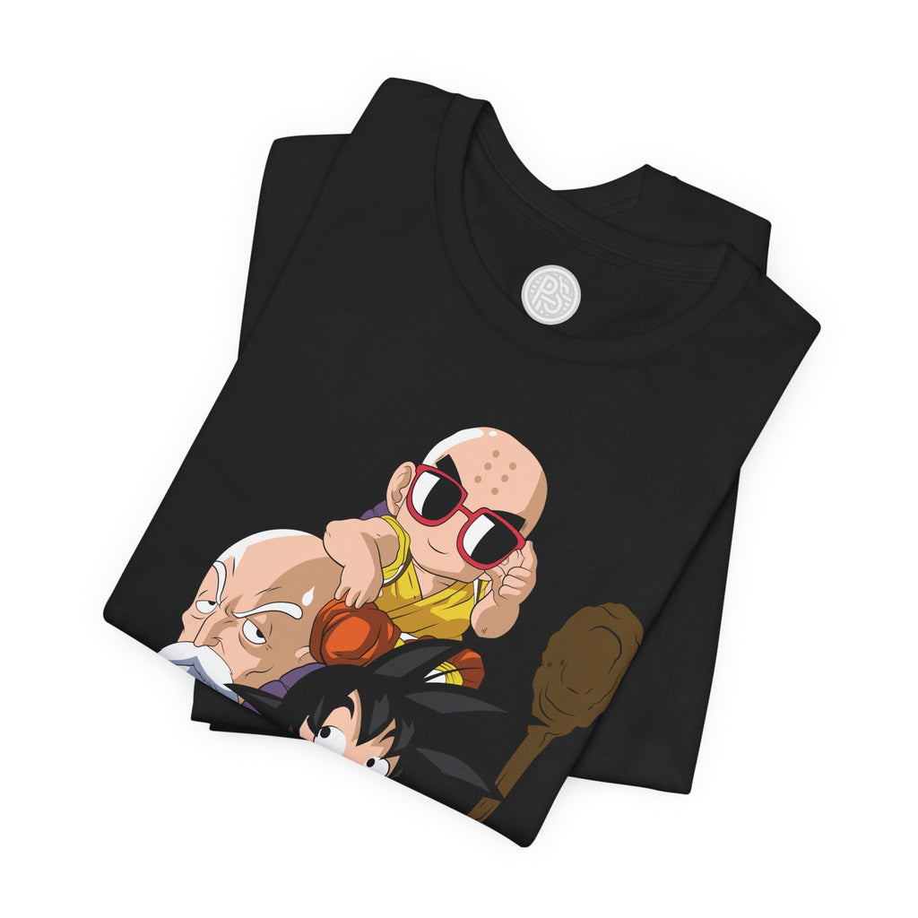 Dragon Ball Cute Goku, Krillin & Master Roshi Tee
