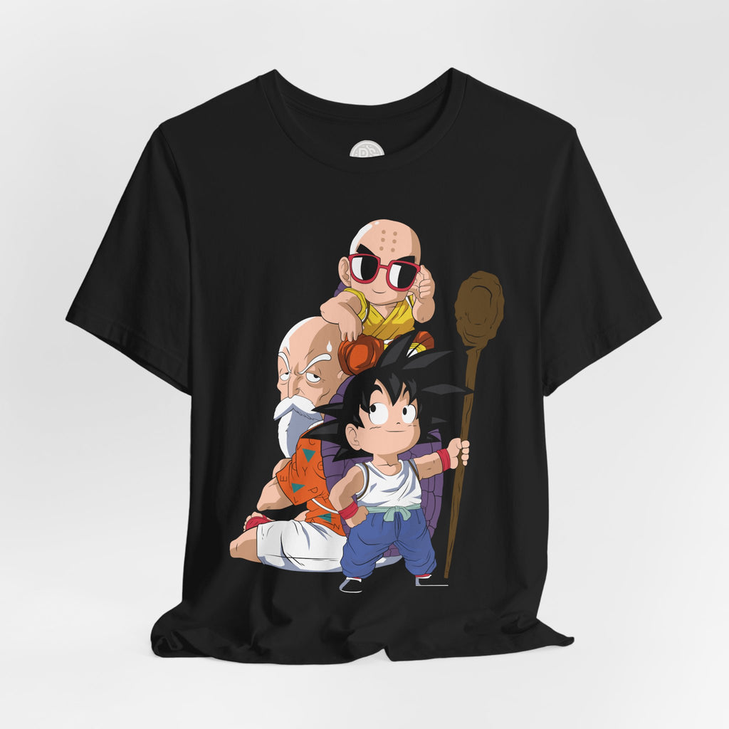 Dragon Ball Cute Goku, Krillin & Master Roshi Tee
