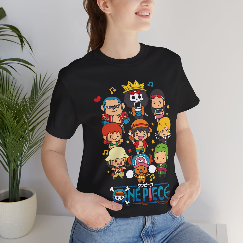 One piece Cute Anime Pirate Crew Tee
