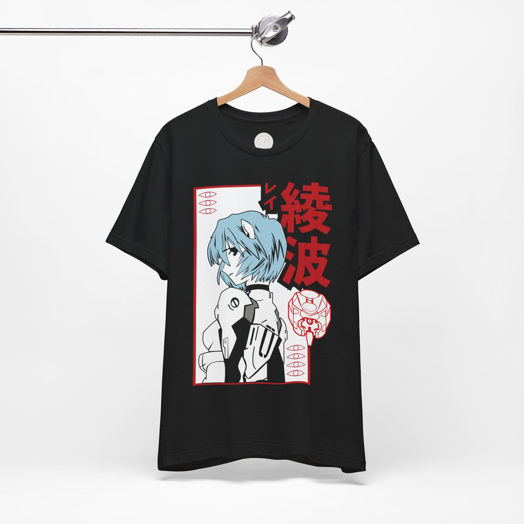 Rei Ayanami  Tee Neon Red Kanji Evangelion