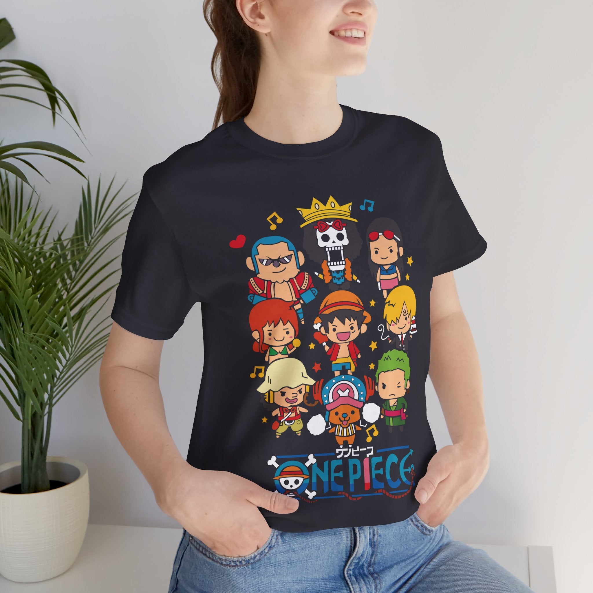 One piece Cute Anime Pirate Crew Tee