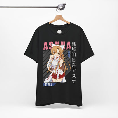 Anime Asuna Graphic Tee — "ASUNA" Otaku Japanese Character T-Shirt