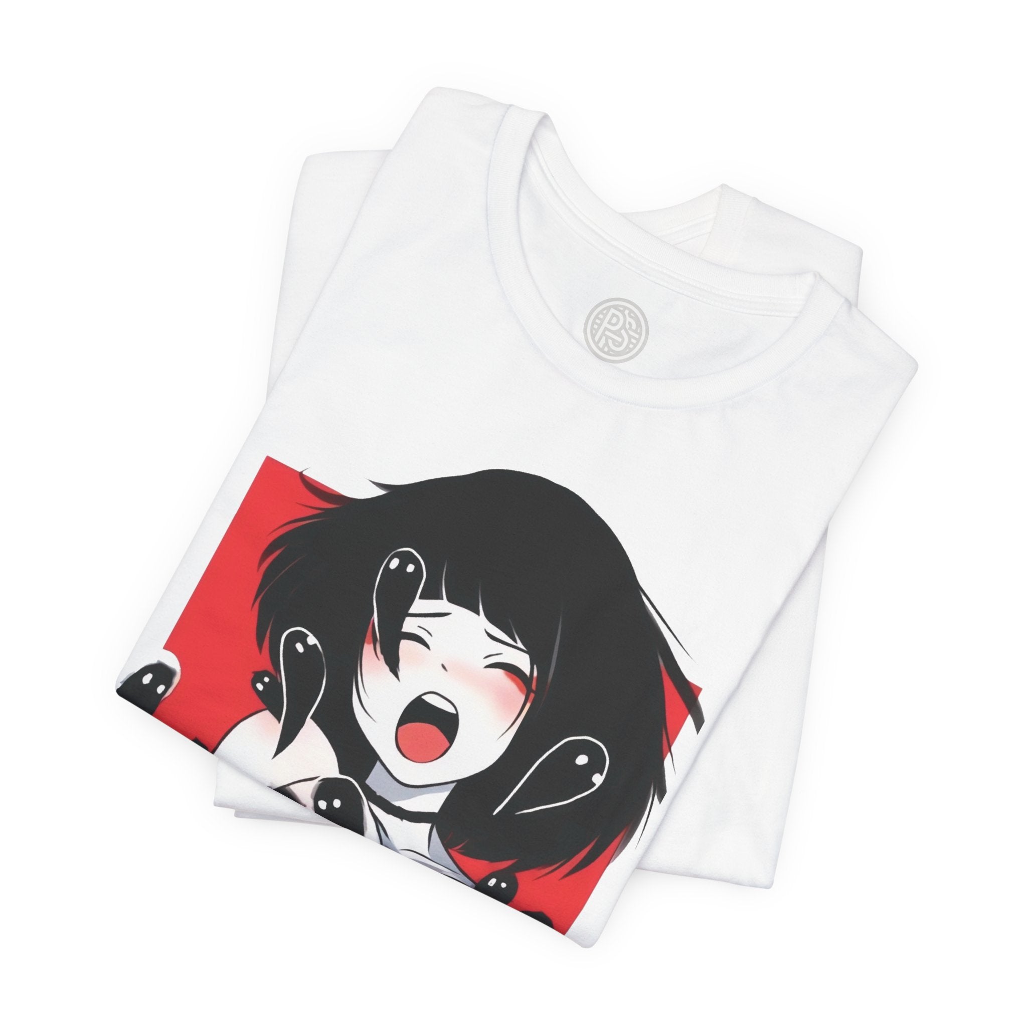 Anime Girl Scream Graphic Tee