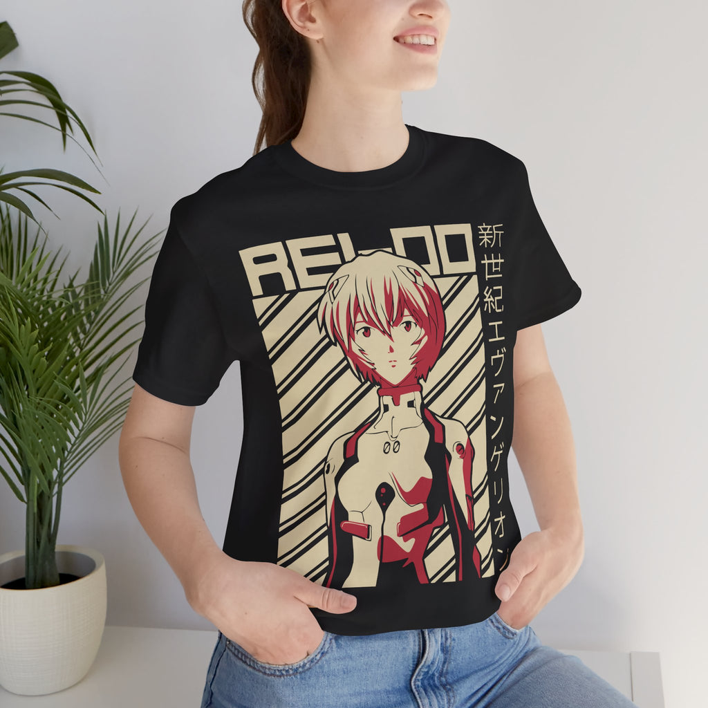 Rei Ayanami Retro Anime Tee: Neon Evangelion Graphic T‑Shirt