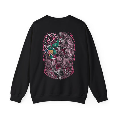 Anime Naruto Unisex Sweatshirt with Gai-sensei and Gaara vs. Rock Lee
