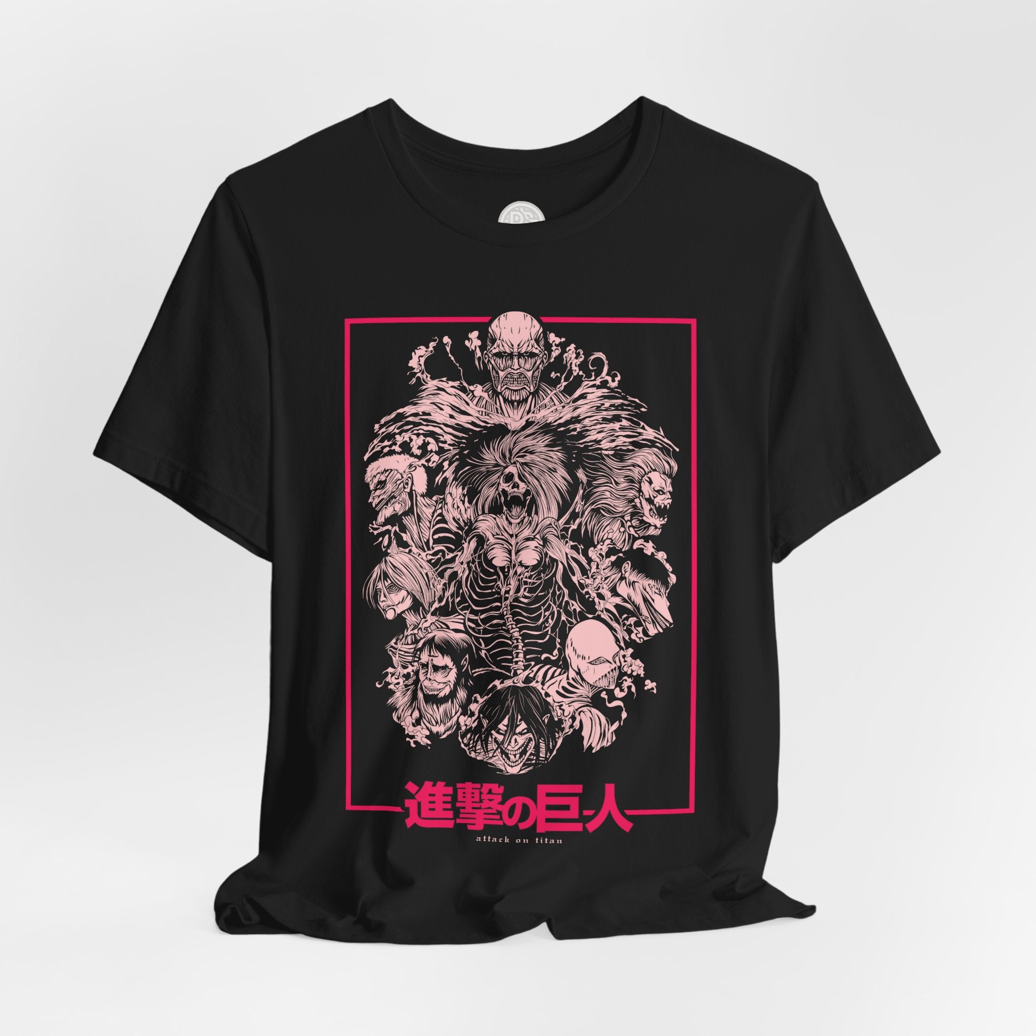 Attack on Titan Horror Collage T-Shirt