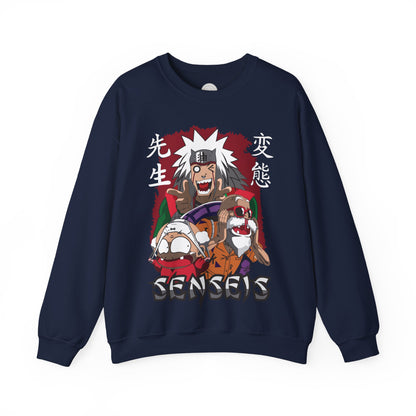 Senseis Anime Crewneck Sweatshirt – Funny Jiraiya Parody Design