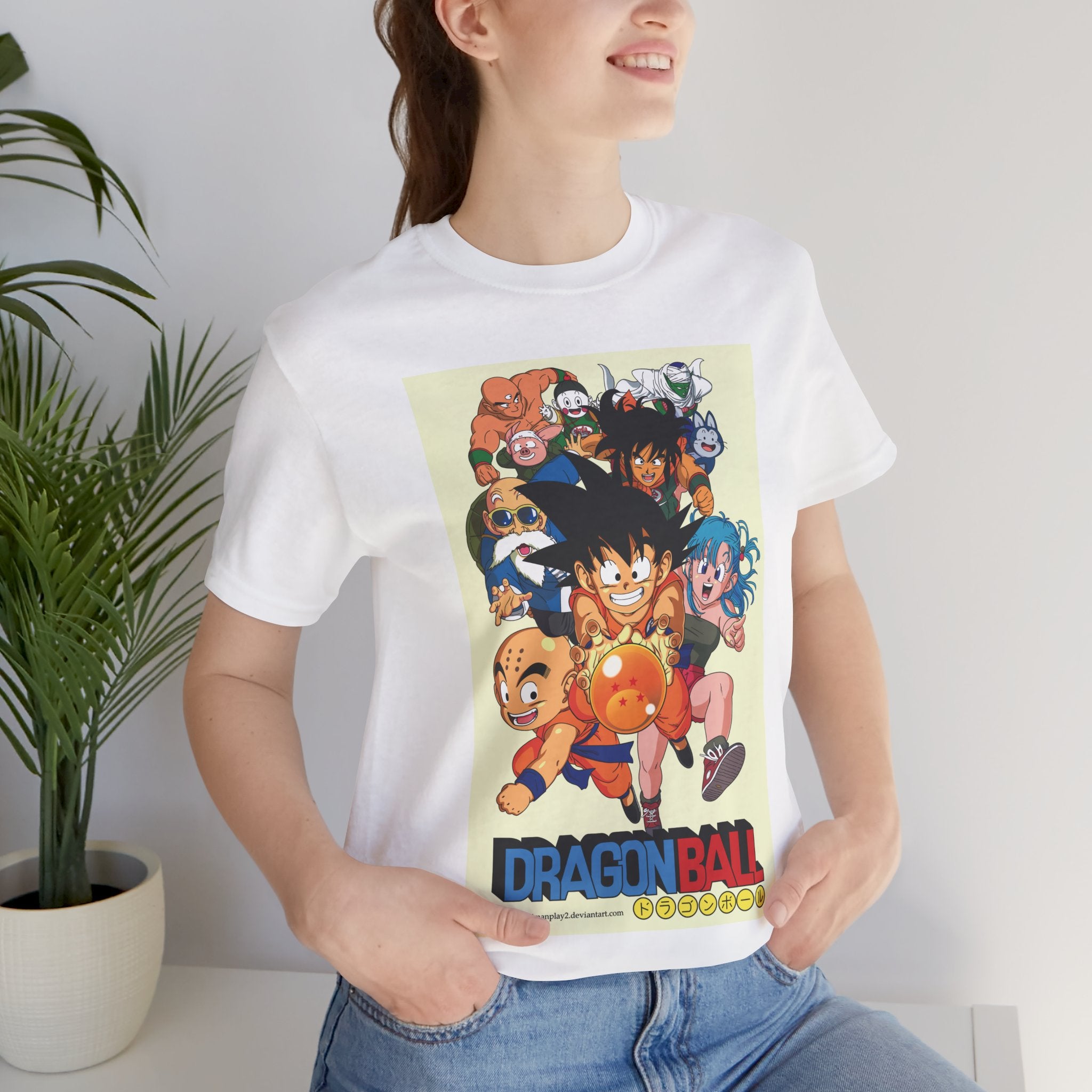 Vintage Anime Goku Poster T-Shirt