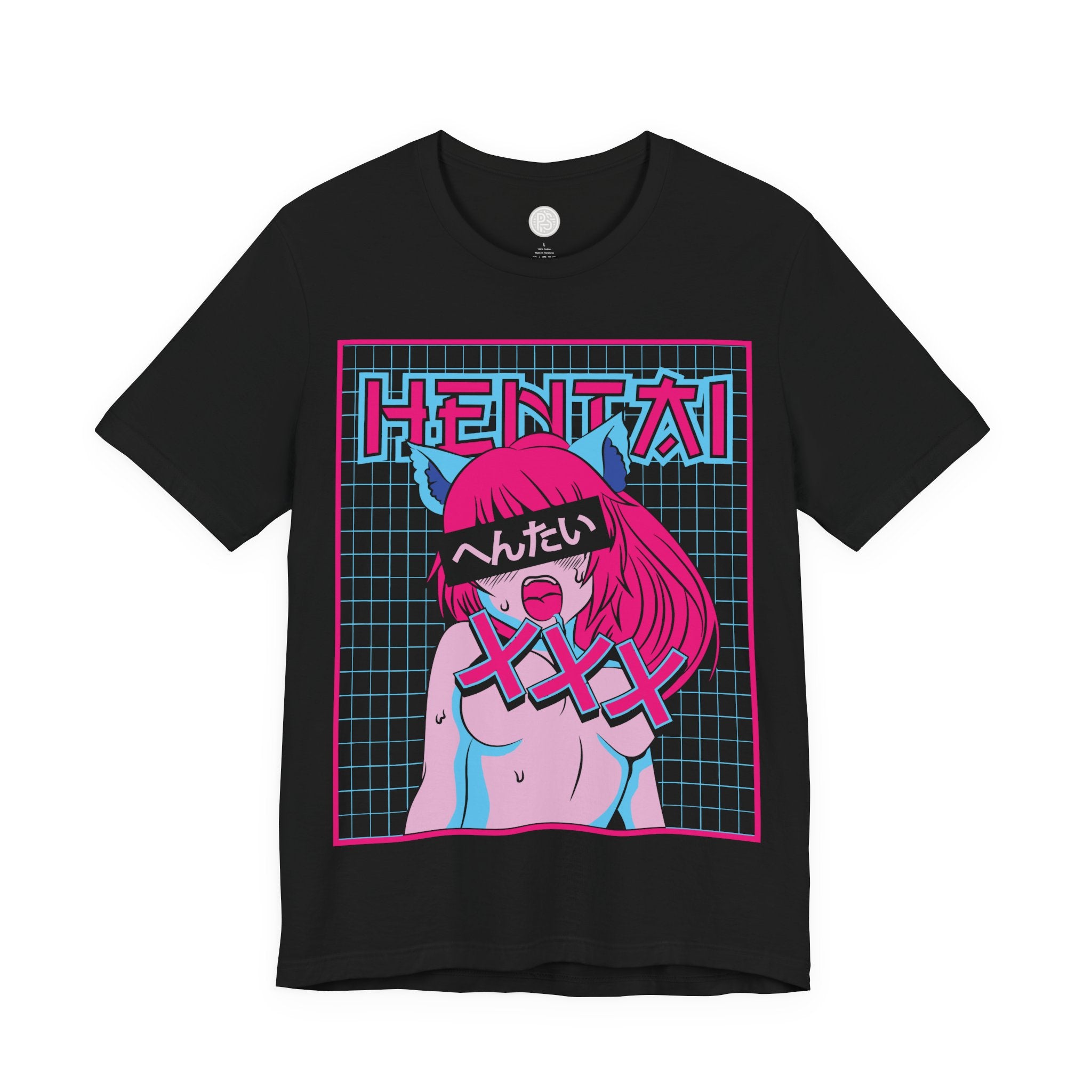 Neon Anime Tee Retro Graphic T-Shirt