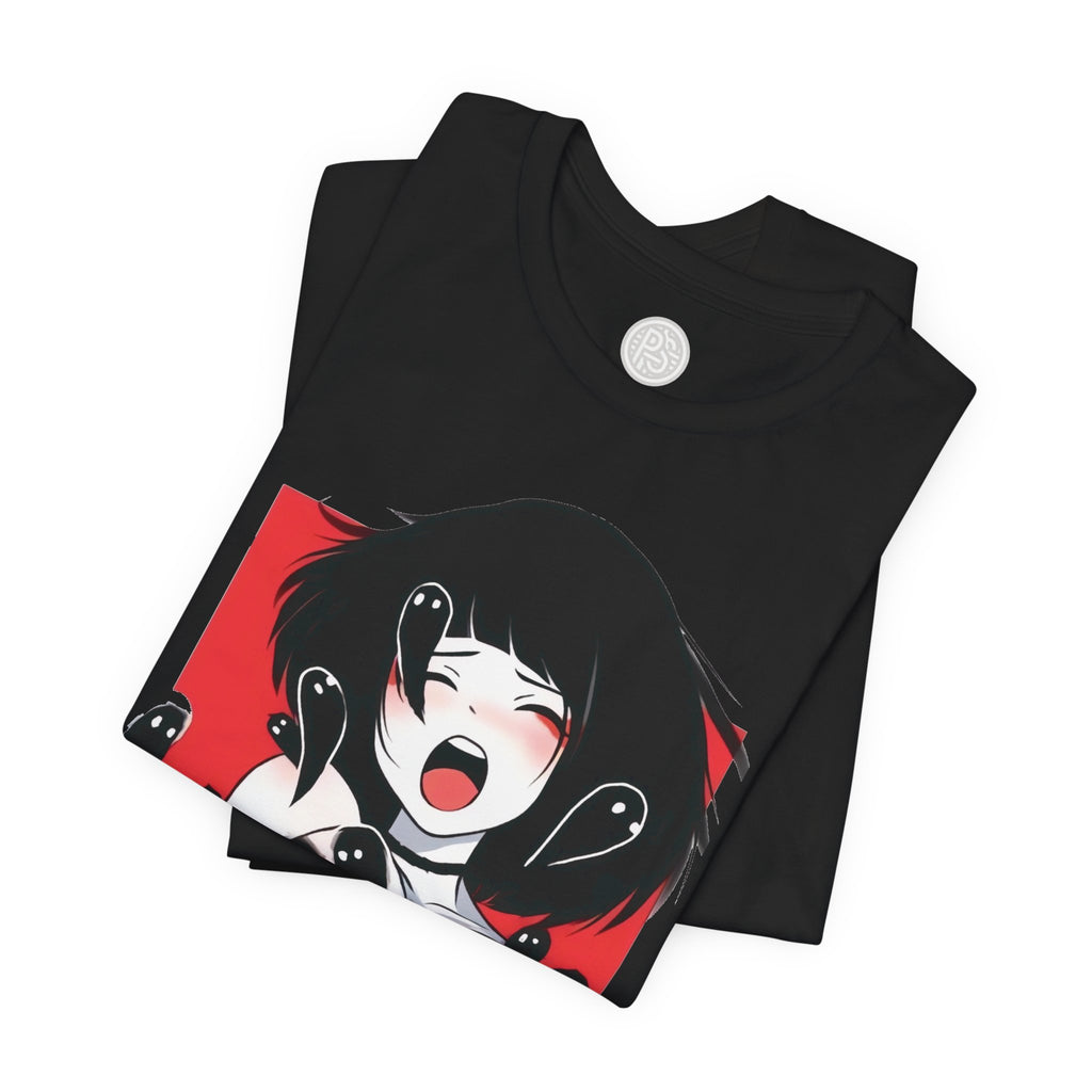 Anime Girl Scream Graphic Tee