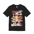 Naruto anime eyes collage T-shirt