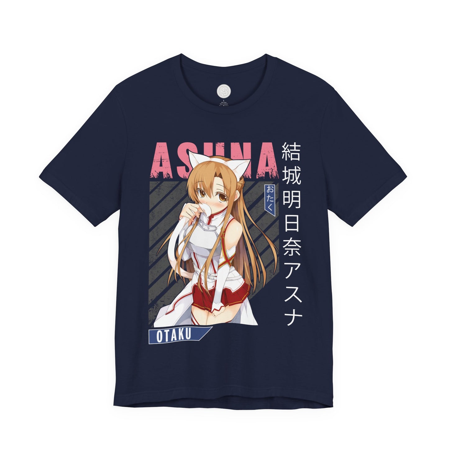 Anime Asuna Graphic Tee — "ASUNA" Otaku Japanese Character T-Shirt