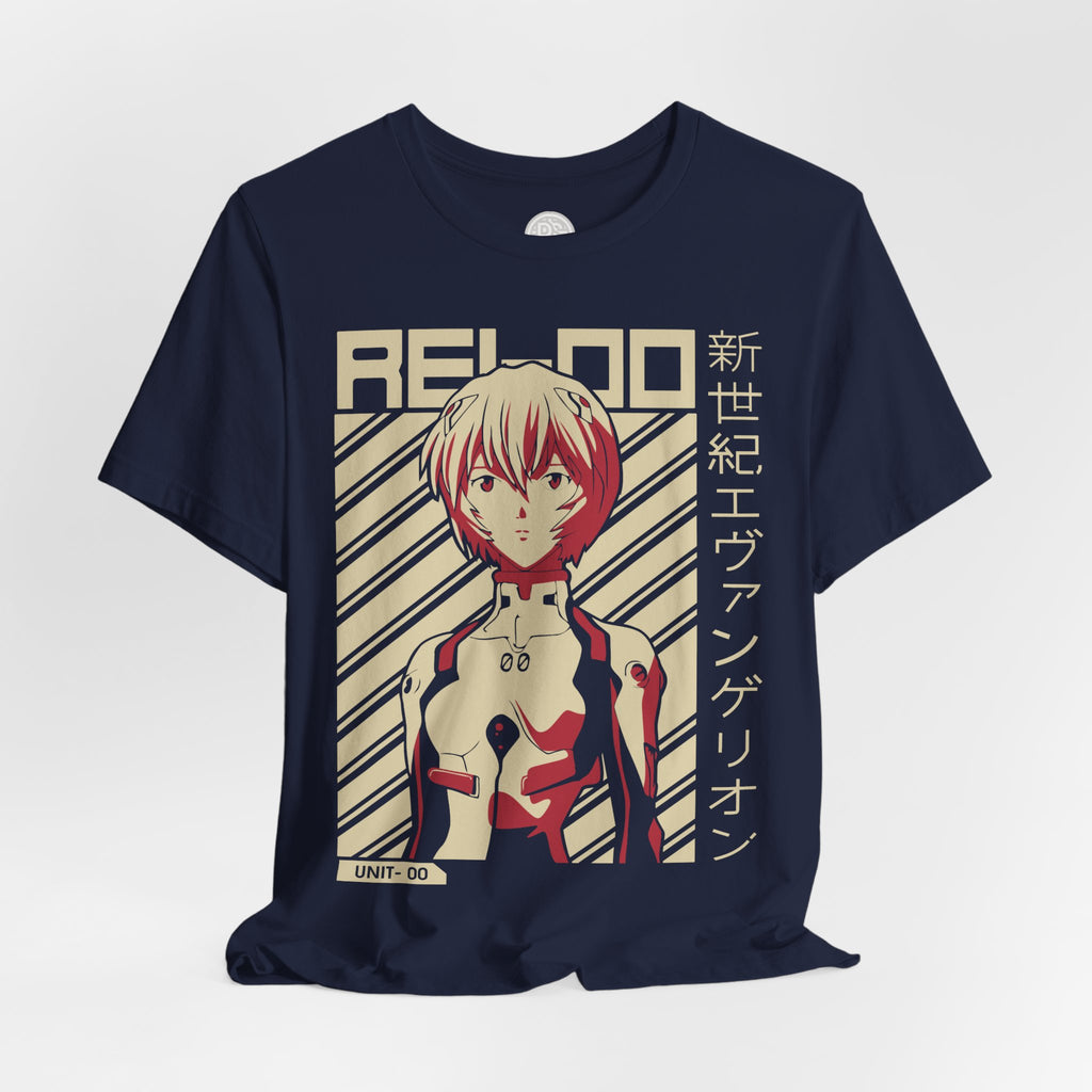 Rei Ayanami Retro Anime Tee: Neon Evangelion Graphic T‑Shirt