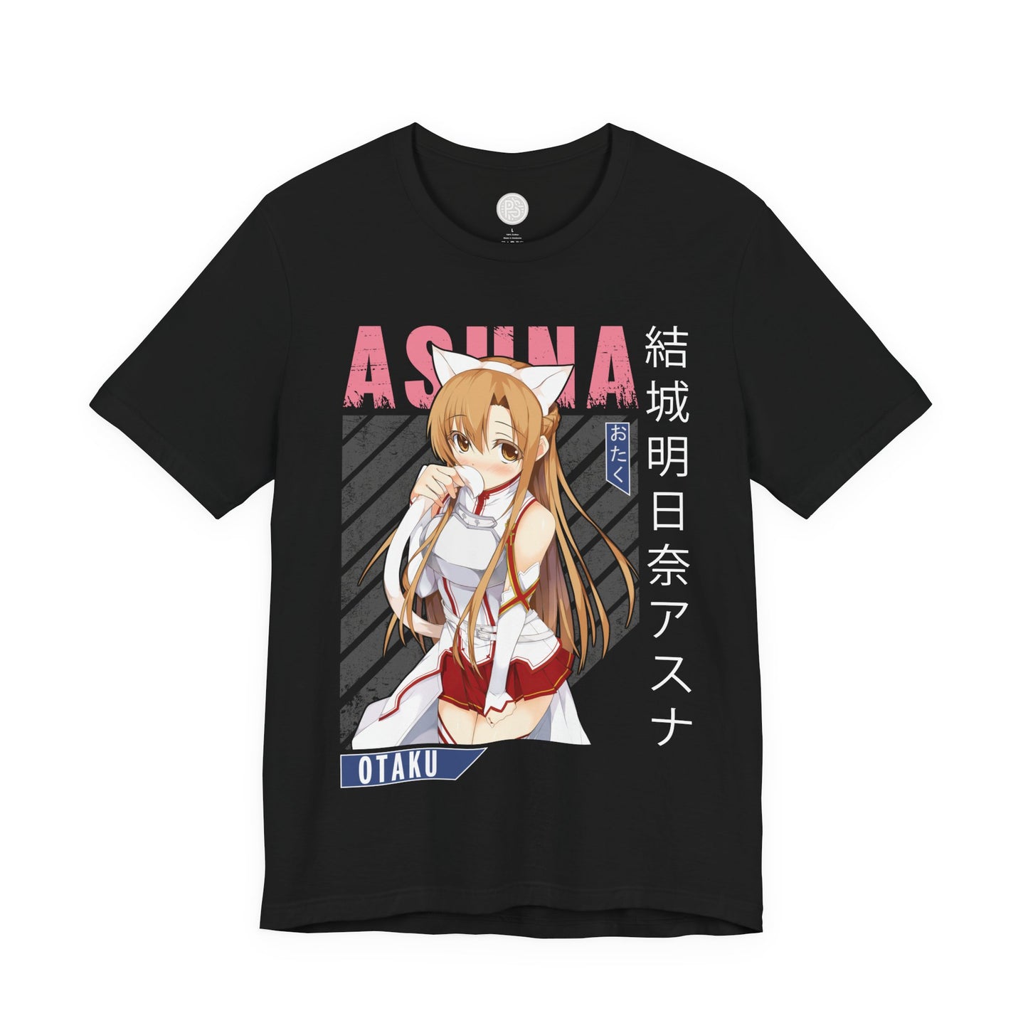 Anime Asuna Graphic Tee — "ASUNA" Otaku Japanese Character T-Shirt