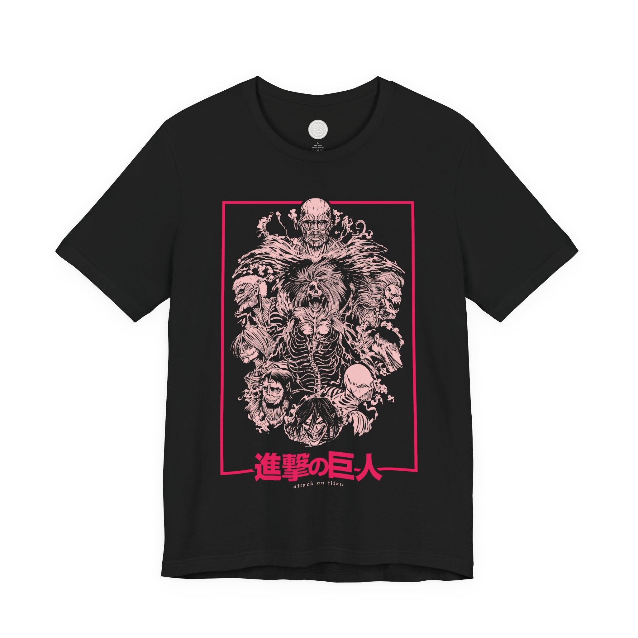 Attack on Titan Horror Collage T-Shirt