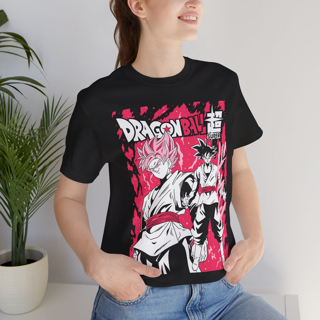 Goku & Goku Black Pink T-Shirt