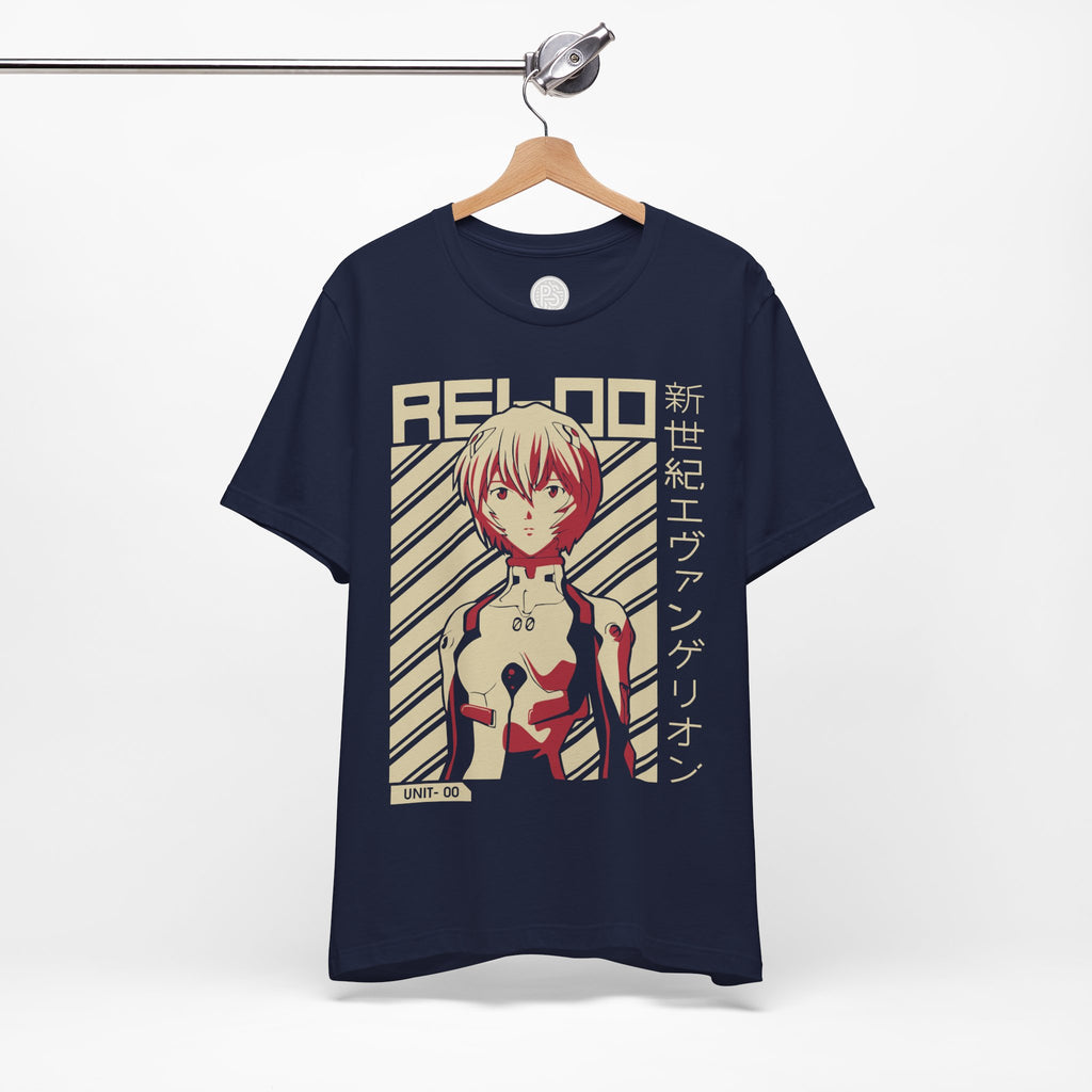 Rei Ayanami Retro Anime Tee: Neon Evangelion Graphic T‑Shirt