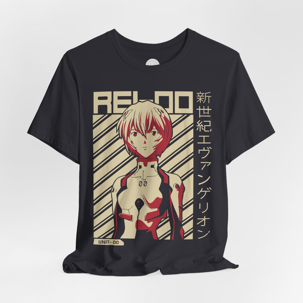 Rei Ayanami Retro Anime Tee: Neon Evangelion Graphic T‑Shirt