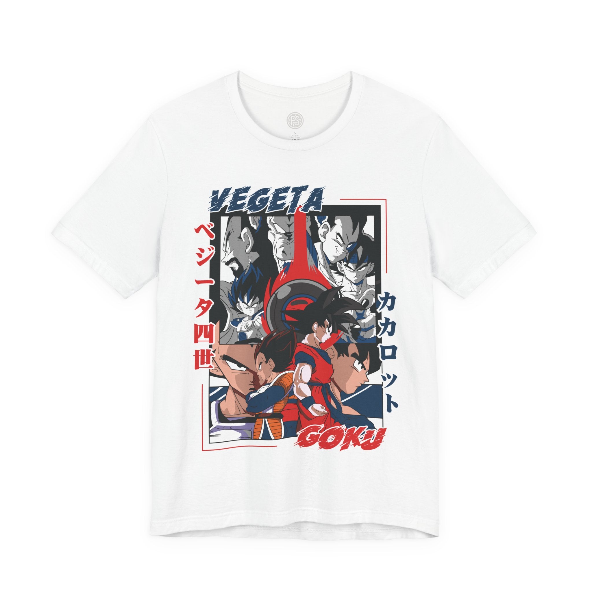 Goku & Vegeta Japanese Anime Graphic Tee