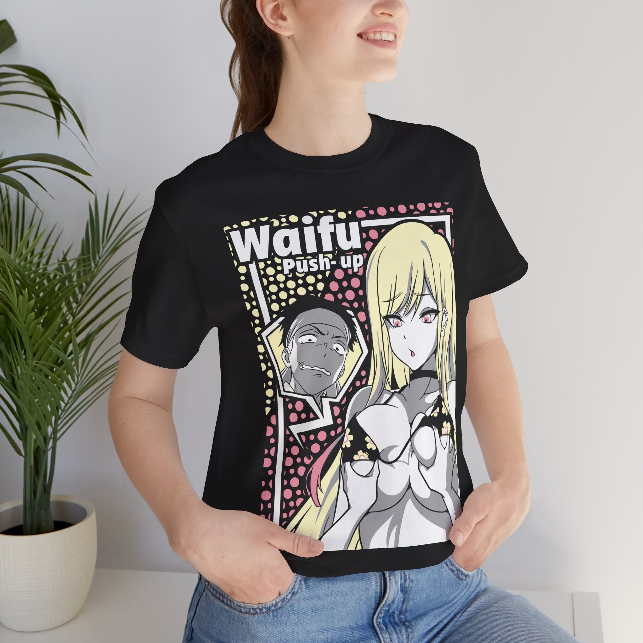 Waifu Push-Up Anime T-Shirt