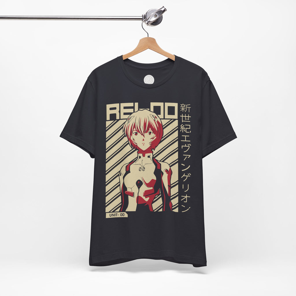 Rei Ayanami Retro Anime Tee: Neon Evangelion Graphic T‑Shirt