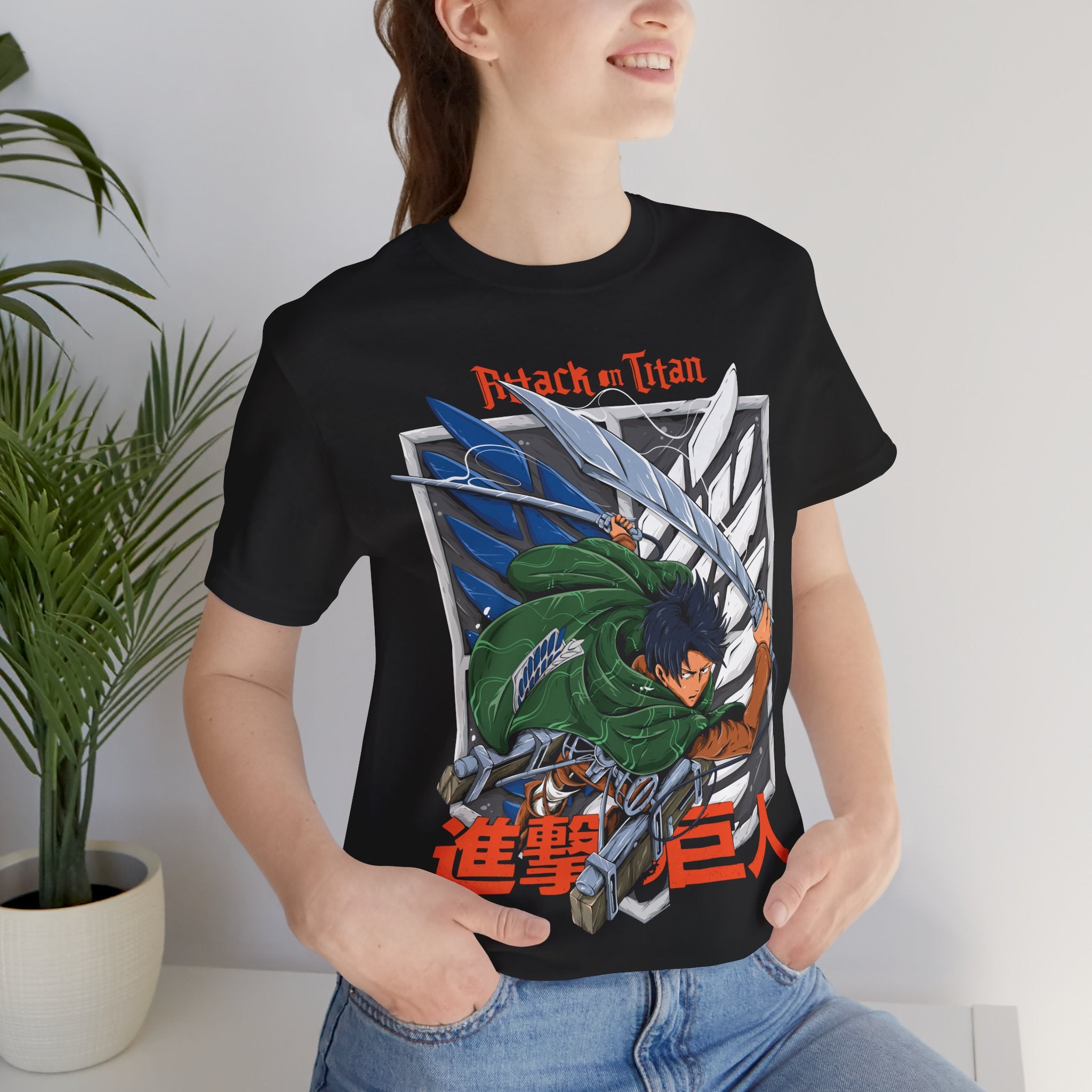 Eren Jaeger Scout Regiment Anime Shirt