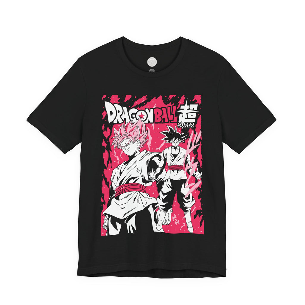 Goku & Goku Black Pink T-Shirt