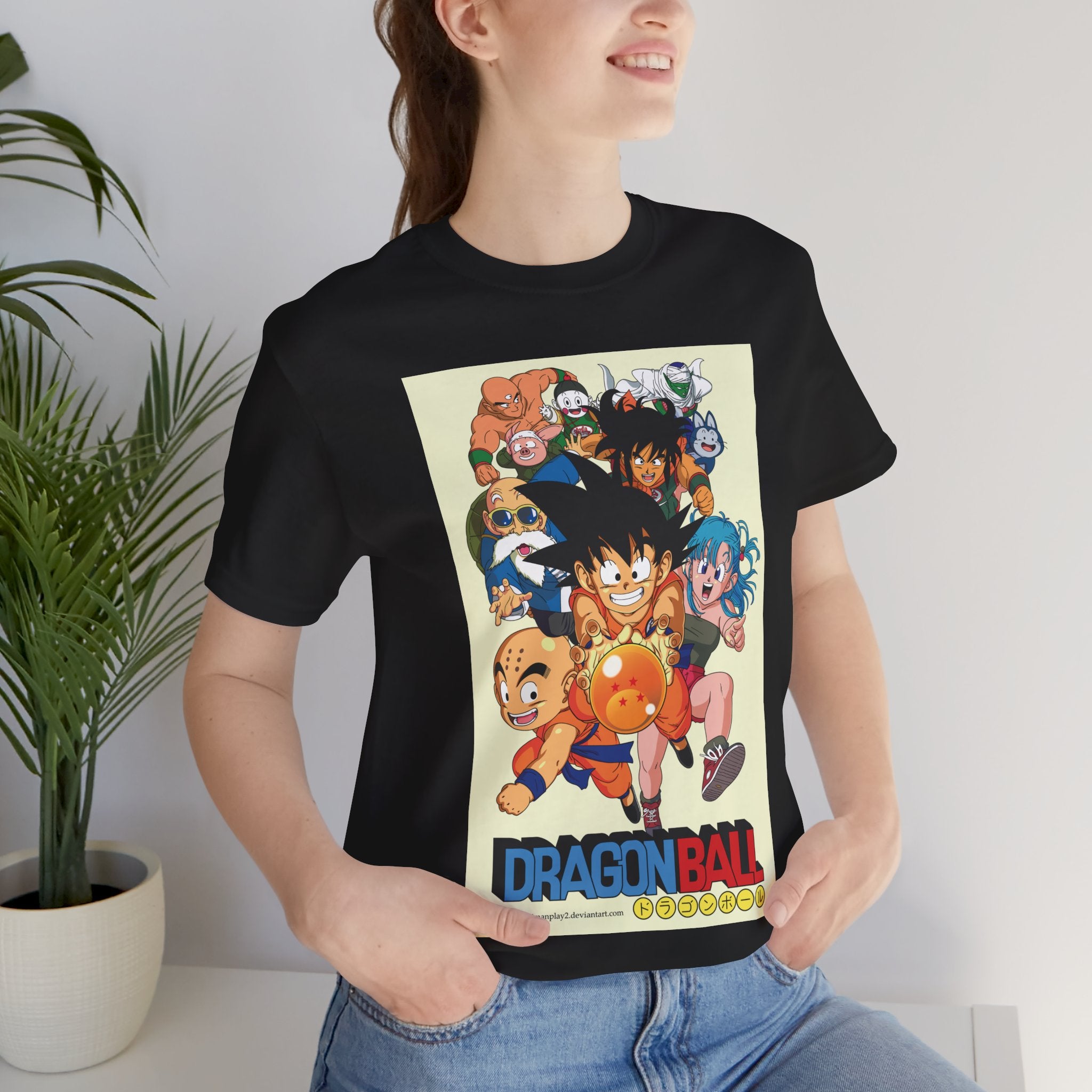 Vintage Anime Goku Poster T-Shirt