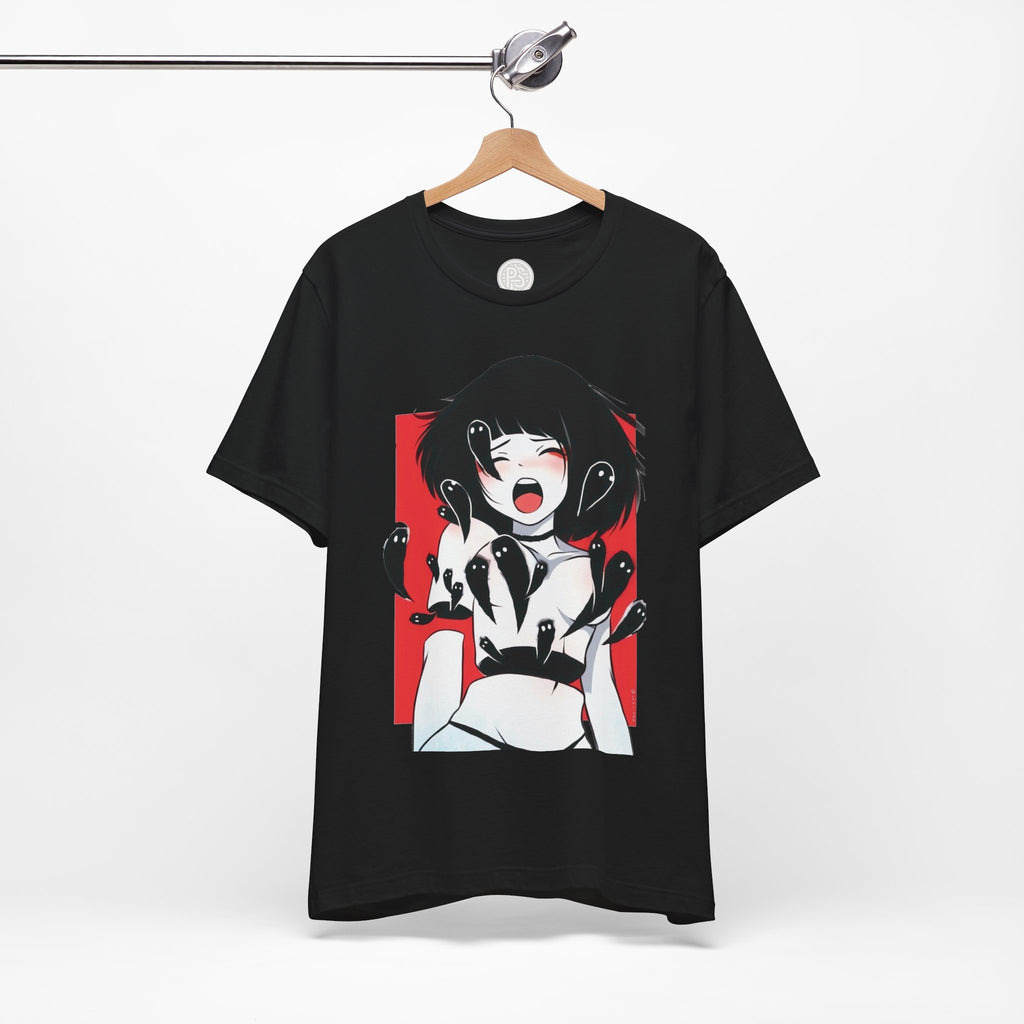 Anime Girl Scream Graphic Tee