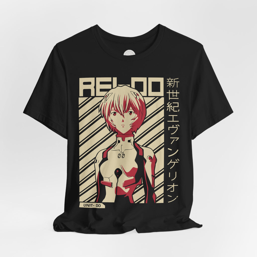 Rei Ayanami Retro Anime Tee: Neon Evangelion Graphic T‑Shirt