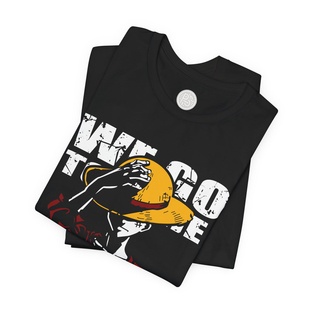 One piece "We Go To The New World" Graphic T-Shirt