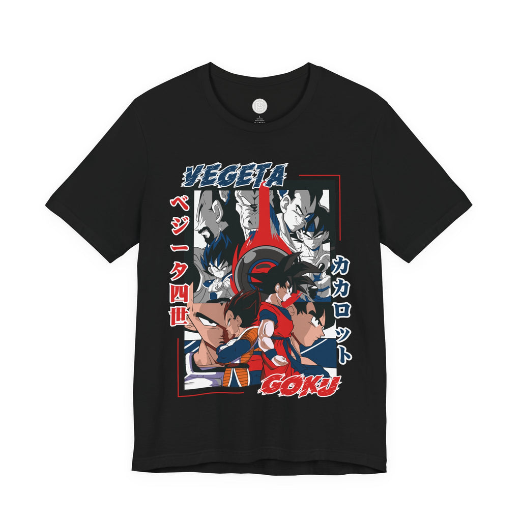 Goku & Vegeta Japanese Anime Graphic Tee