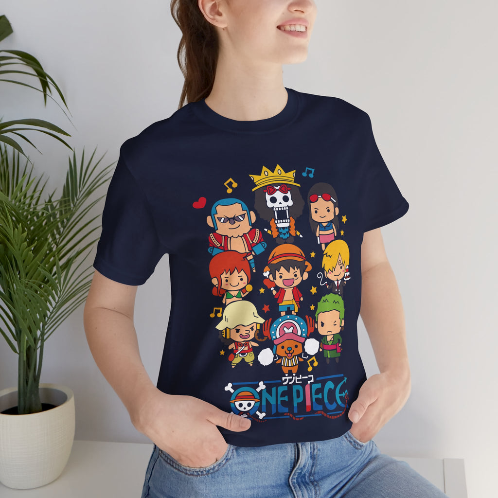 One piece Cute Anime Pirate Crew Tee
