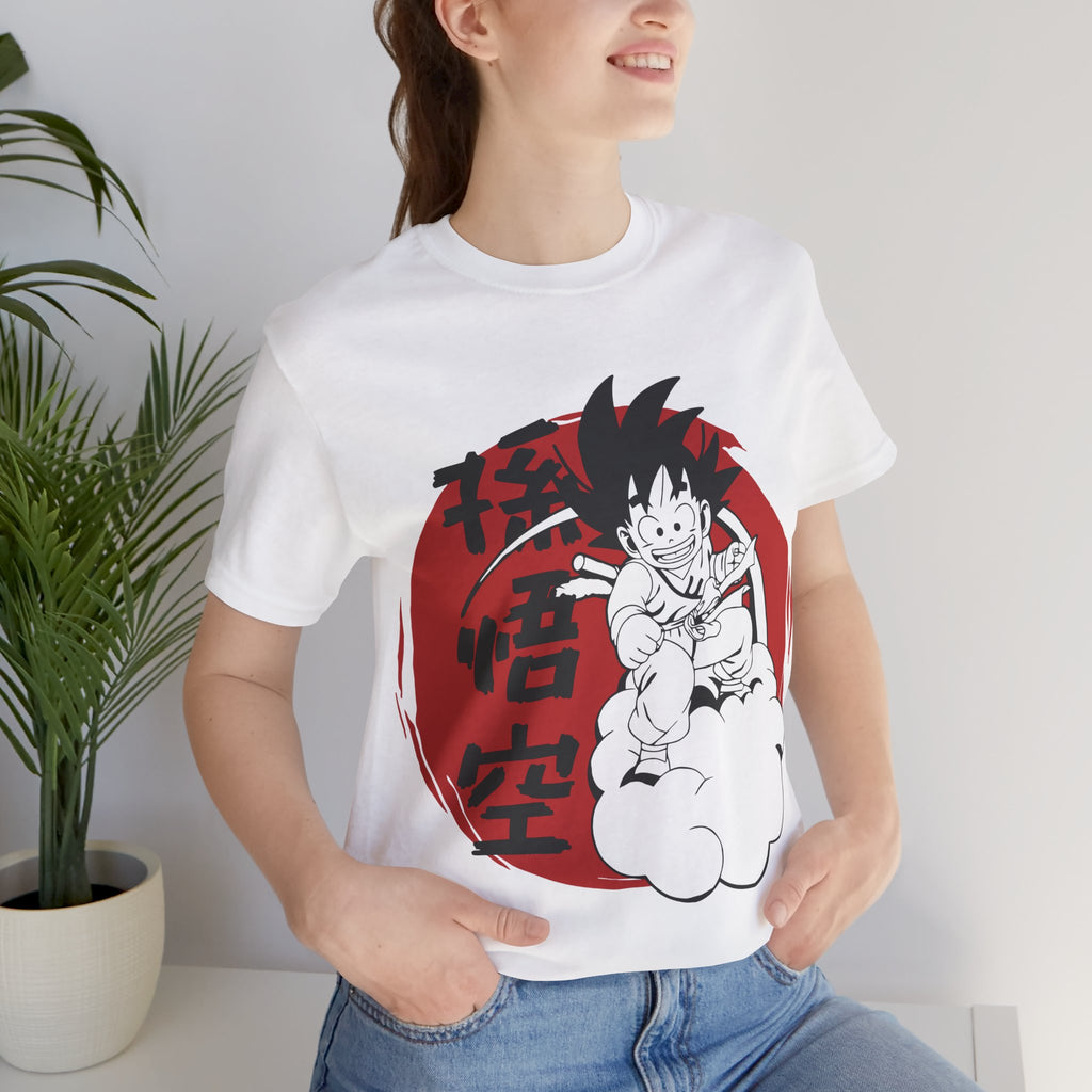 Goku Retro Red Sun Tee