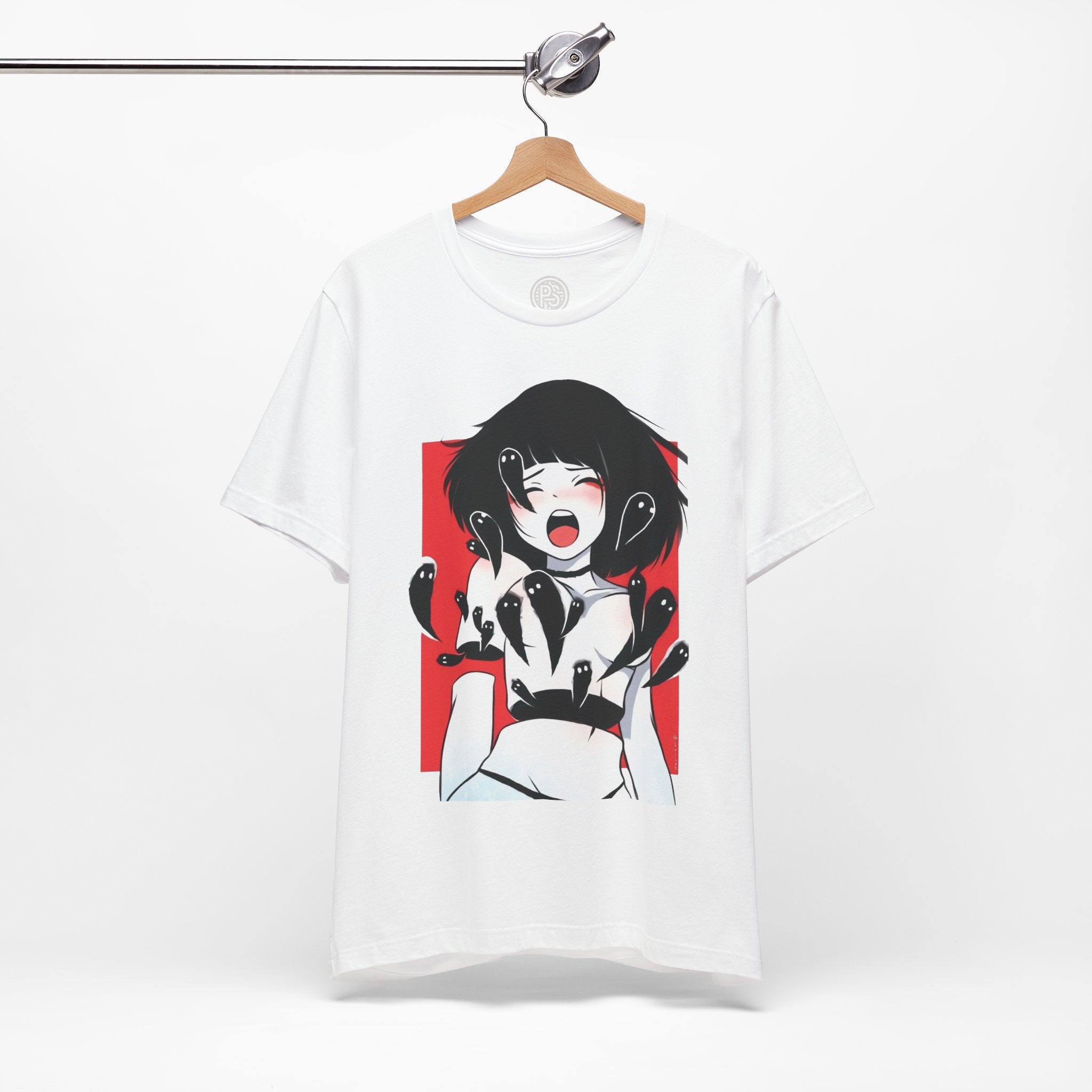 Anime Girl Scream Graphic Tee