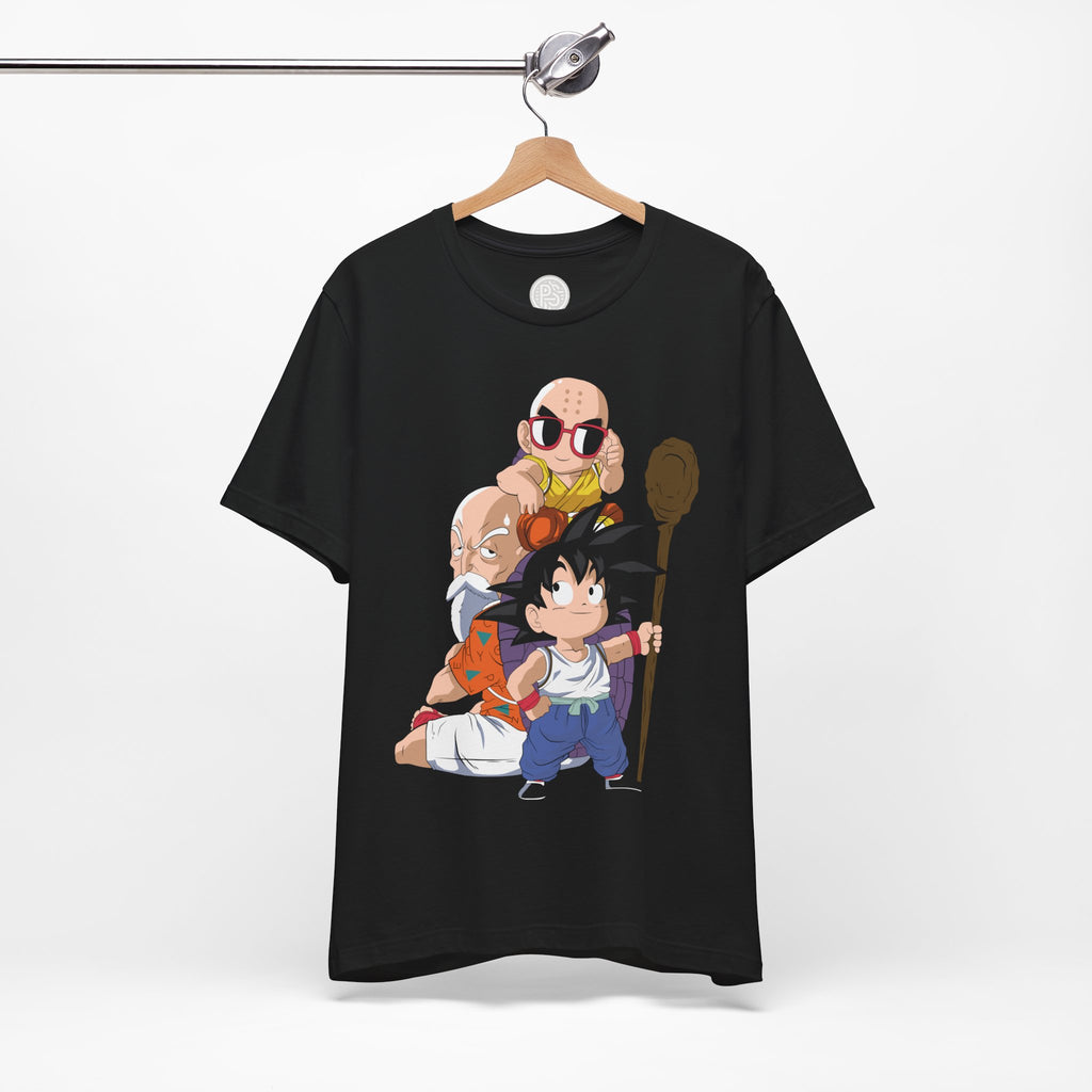 Dragon Ball Cute Goku, Krillin & Master Roshi Tee