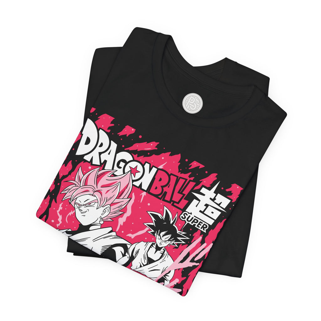 Goku & Goku Black Pink T-Shirt