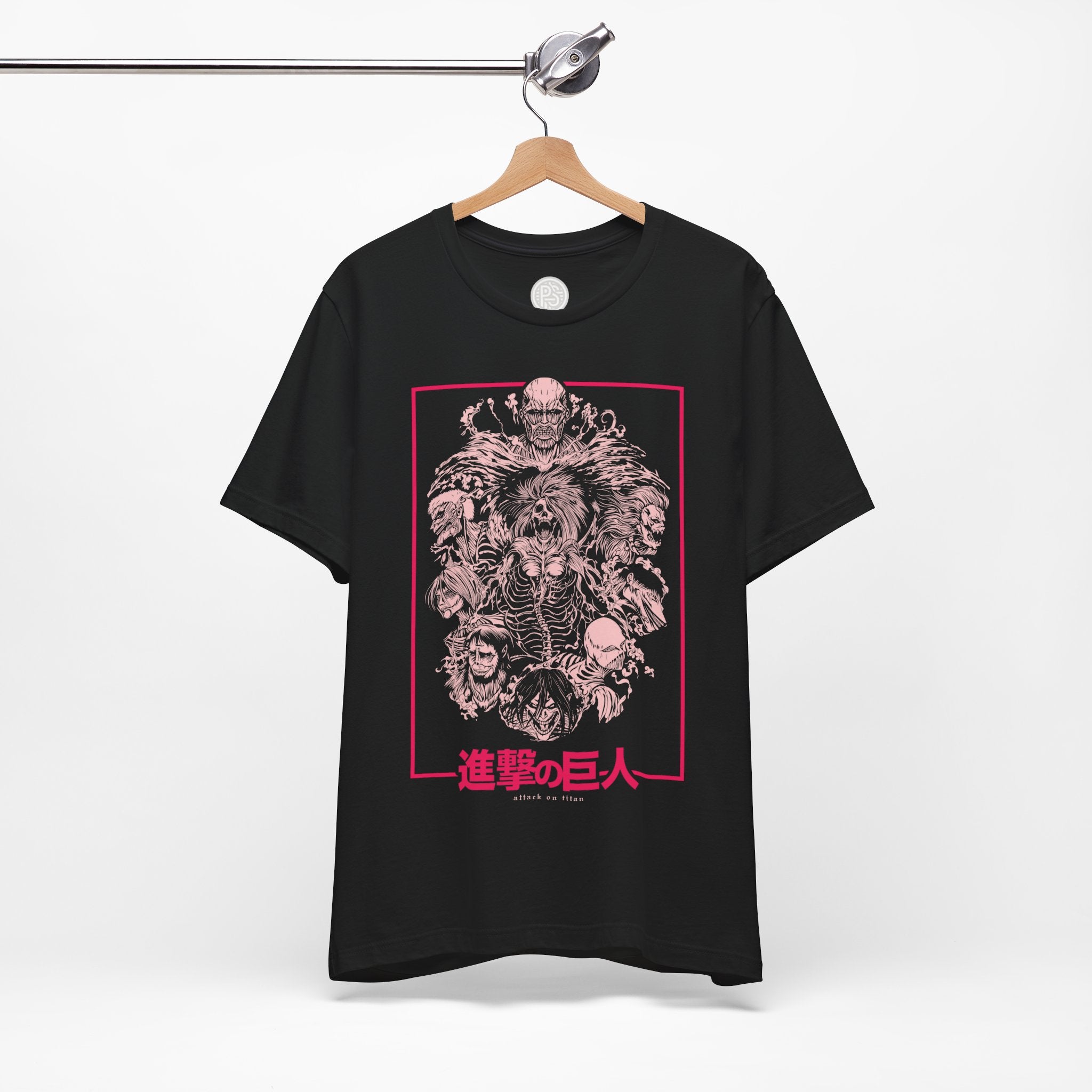 Attack on Titan Horror Collage T-Shirt